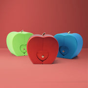 Christmas Apple Jewelry Box Ornament Locket