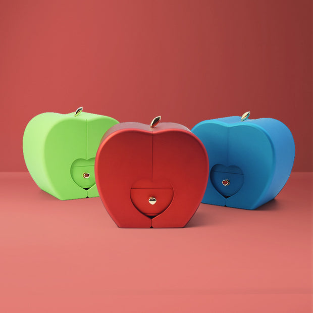 Christmas Apple Jewelry Box Ornament Locket