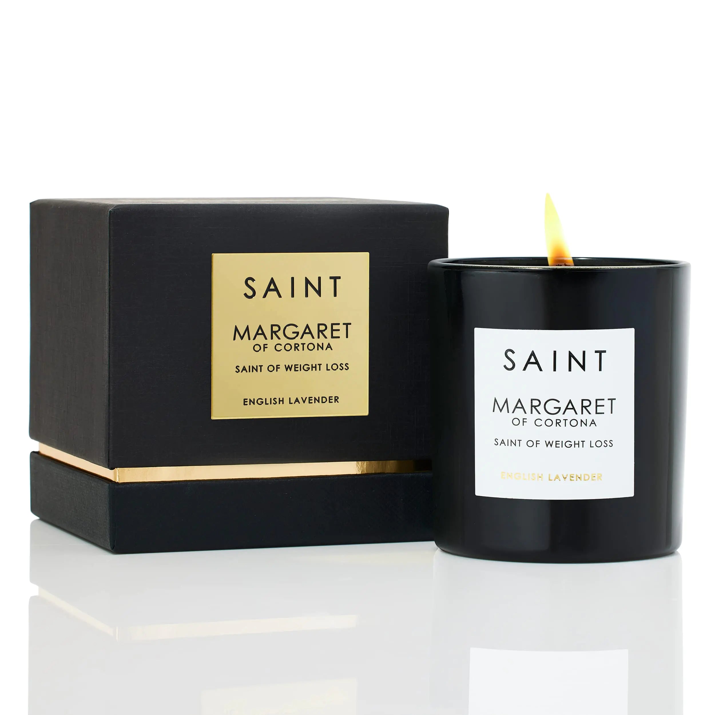 LÉVI Saint Margaret of Cortona Prayer Candle – Lavender Scented