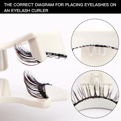 3D Natural Magnetic Eyelashes False Mink Invisible Long Magnetic Lashes Natural