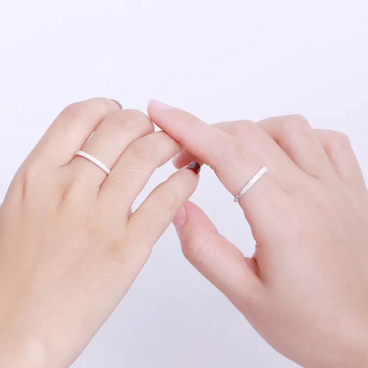 Fashionable Couple Rings for Men and Women