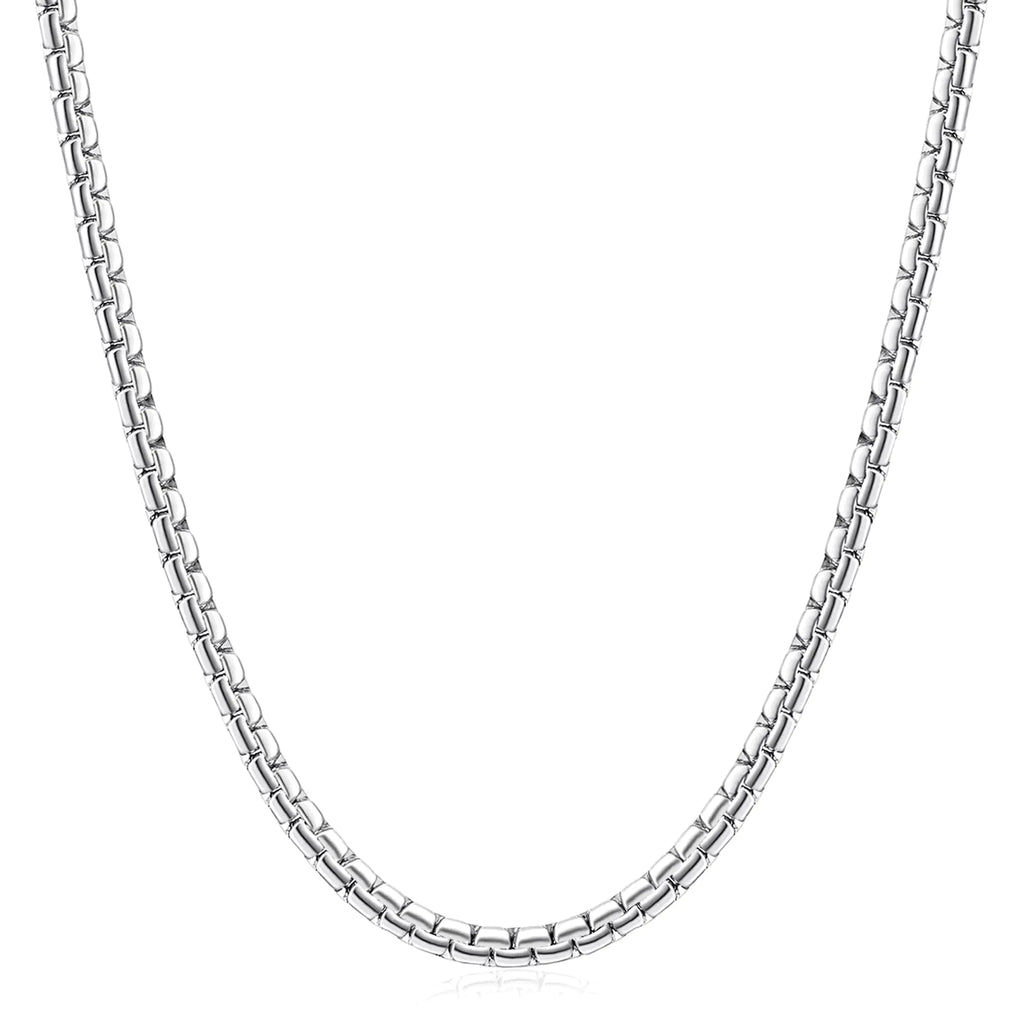 3mm Stainless Steel Necklace for Men & Women